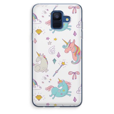 Fantasiewereld: Samsung Galaxy A6 (2018) Transparant Hoesje