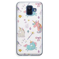 Fantasiewereld: Samsung Galaxy A6 (2018) Transparant Hoesje