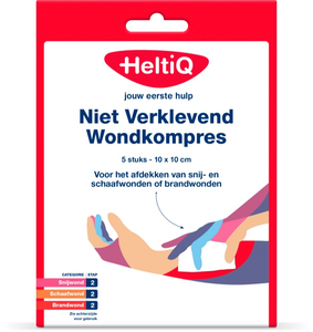 HeltiQ Niet Verklevend Wondkompres