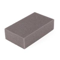Magic Clean autospons - grijs - foam - 19,5 x 11,5 x 7 cm - jumbo - was spons