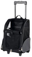 TRIXIE REISMAND TROLLEY ZWART / GRIJS