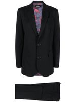 DSQUARED2 costume à simple boutonnage - Noir