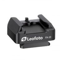 Leofoto FA-10 Cold shoe mount "V" type self quick lock system