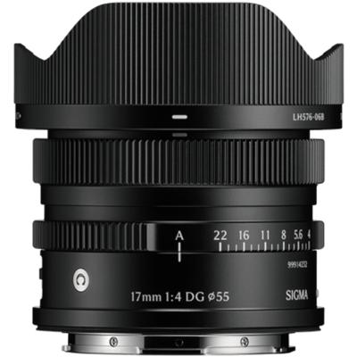 SIGMA 17mm f/4 DG Contemporary L-mount - Zwart