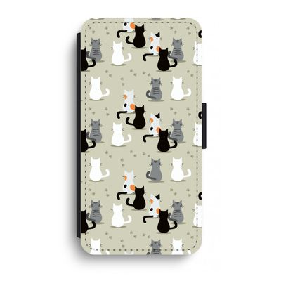 Katten: iPhone XR Flip Hoesje