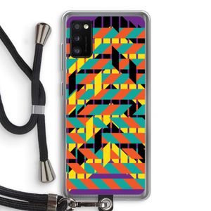 Skew Bee 2: Samsung Galaxy A41 Transparant Hoesje met koord