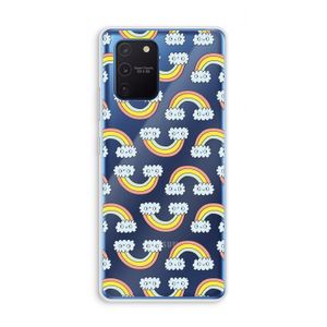 Regenboog: Samsung Galaxy Note 10 Lite Transparant Hoesje