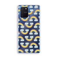Regenboog: Samsung Galaxy Note 10 Lite Transparant Hoesje
