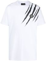 Plein Sport t-shirt à patch logo - Blanc - thumbnail