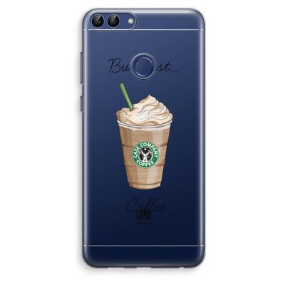 But first coffee: Huawei P Smart (2018) Transparant Hoesje