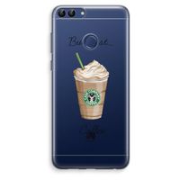 But first coffee: Huawei P Smart (2018) Transparant Hoesje