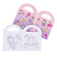 Duckiez Kleurboekje met stickers prinses