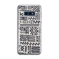 Marrakech print: Samsung Galaxy S10e Transparant Hoesje
