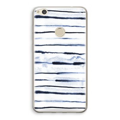 Ink Stripes: Huawei Ascend P8 Lite (2017) Transparant Hoesje