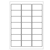 A4 etiketten 63,5 x 38,1 mm wit 100 vel huismerk
