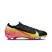 Nike Zoom Mercurial Vapor 16 Vinicius Junior Elite Gras Voetbalschoenen (FG) Zwart Geel Roze Groen