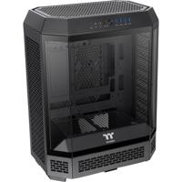 Thermaltake the tower 600 midi tower behuizing (zwart | 4x usb-a | 1x usb-c | tempered glass)