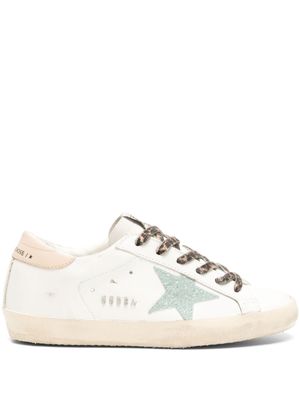 Golden Goose baskets Super-star en cuir - Blanc