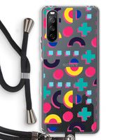 8-bit N°2: Sony Sony Xperia 10 III Transparant Hoesje met koord
