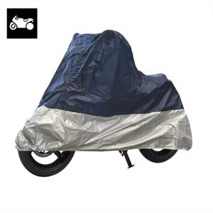 ProPlus Beschermhoes XL voor brommer/scooter/motor - universeel - blauw/zilver - 246 x 104 x 127cm   -