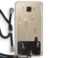Dancing #3: Samsung Galaxy A5 (2016) Transparant Hoesje met koord