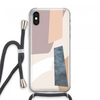 Luca: iPhone XS Max Transparant Hoesje met koord