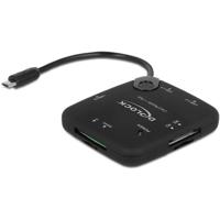 Delock 65529 Externe geheugenkaartlezer Zwart