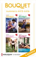 Bouquet e-bundel nummers 4413 - 4416 - Sharon Kendrick, Chantelle Shaw, Lucy King, Pippa Roscoe - ebook