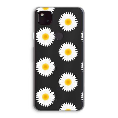 Margrietjes: Google Pixel 4a 5G Transparant Hoesje