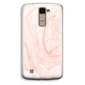 Peach bath: LG K10 (2016) Transparant Hoesje
