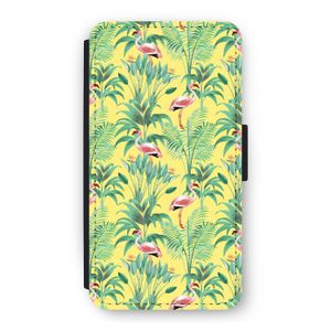 Flamingo party: iPhone 11 Pro Flip Hoesje