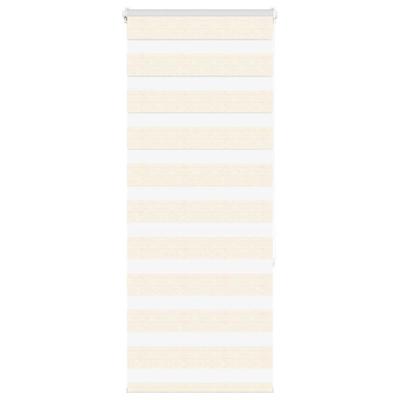 VidaXL Zebra blind 60x150 cm stofbreedte 55,9 cm polyester marmerbeige