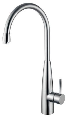Wiesbaden 304-Clark RVS Keukenkraan hooggebogen uitloop Wiesbaden 304-Clark RVS Keukenkraan hooggebogen uitloop
