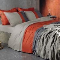 Dommelin Dommelin Dekbedovertrek Padua Percal 200TC Taupe 260x200/220 cm