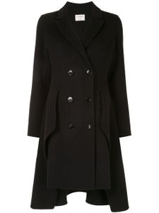 Onefifteen manteau à ourlet plus long au dos - Noir