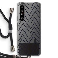 Marrakech Arrows: Sony Xperia 1 III Transparant Hoesje met koord