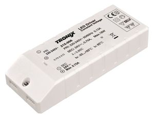 LED Voeding 24V 18W indoor niet dimbaar 215-006