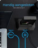 ICY BOX IB-1121-U3 USB 3.2 Gen 1 (3.1 Gen 1) Type-A Zwart - thumbnail