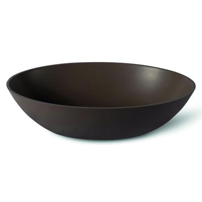 Waskom Luca Sanitair Tate 57,5x41x14,2 cm Solid Surface Castagno Luca Sanitair