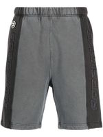 AAPE BY *A BATHING APE® short à logo brodé - Gris