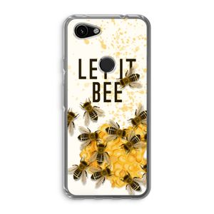 Let it bee: Google Pixel 3a Transparant Hoesje