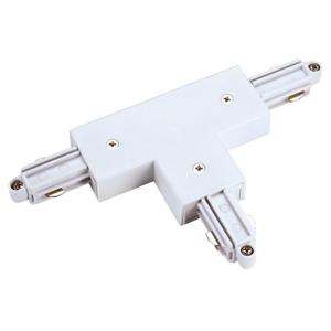 SLV 1-fase T-Connector 2 aarde rechts wit 143081