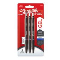 Gelschrijver sharpie s-gel m 3st blauw | 12 stuks