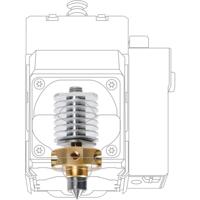 XYZprinting XYZprinting Quick Release HSS RVS extruder 0,4 mm Geschikt voor: XYZprinting da Vinci Junior, XYZprinting da Vinci Junior WiFi Jr. WiFi Pro Quick