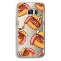 Hamburger: Samsung Galaxy S7 Transparant Hoesje - thumbnail