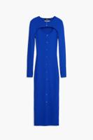 Maitrepierre cut-out jurk - BLUE - M