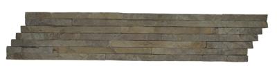 Steenstrips 05 Pastelgray (L,Yellow) Marmer 10x50 cm