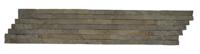 Steenstrips 05 Pastelgray (L,Yellow) Marmer 10x50 cm