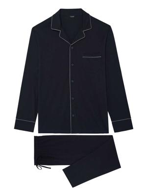 HOM - Long Sleepwear - Albert - navy, Maat:2XL