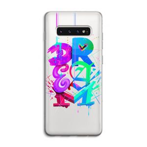 Dream: Samsung Galaxy S10 4G Transparant Hoesje